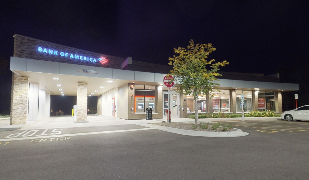 Bank of America (with Drive-thru ATM) 01