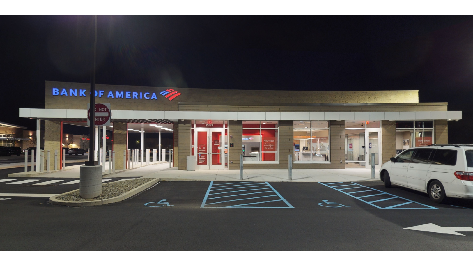 Bank of America (with Drive-thru ATM) 01
