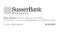 Colten Thomas With Susser Bank Mortgage NMLS #1703083 02