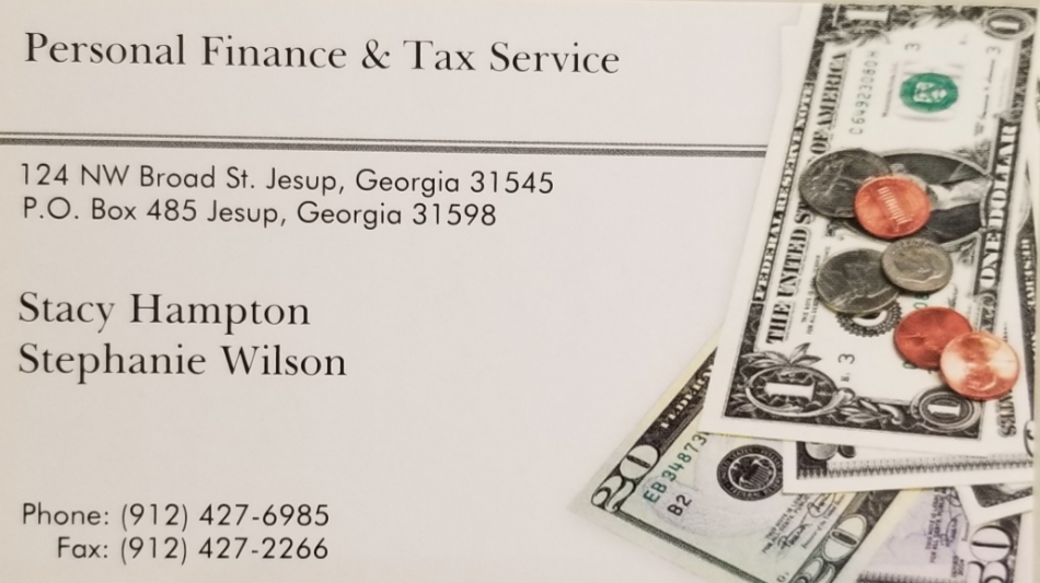 Personal Finance & Tax Service 01