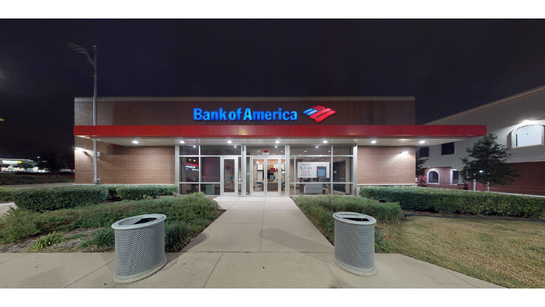 Bank of America (with Drive-thru ATM) 01