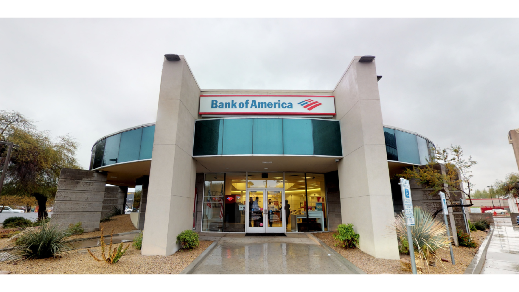 Bank of America (with Drive-thru ATM) 01