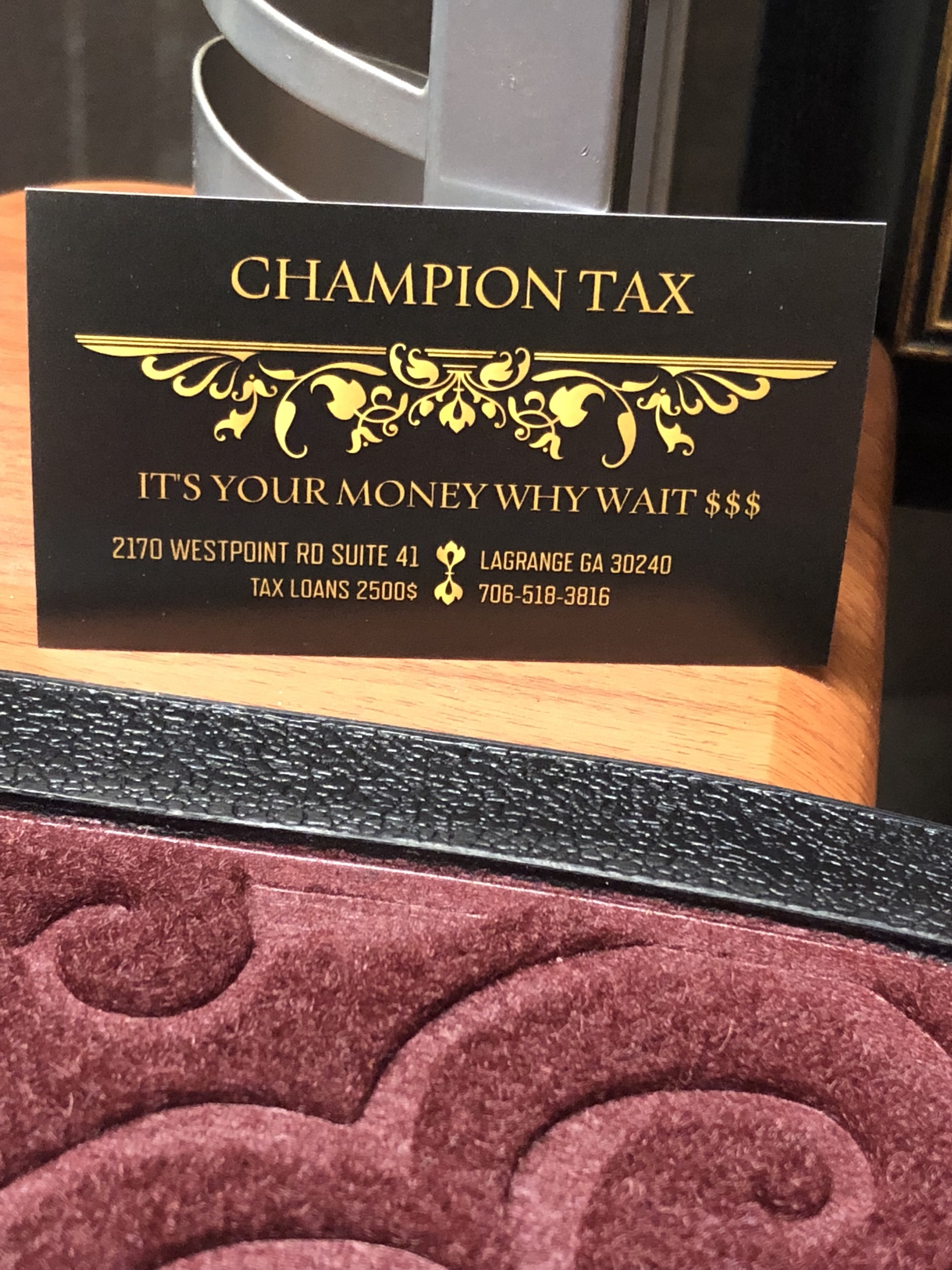 Champion Tax and loans 01