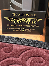 Champion Tax and loans 01