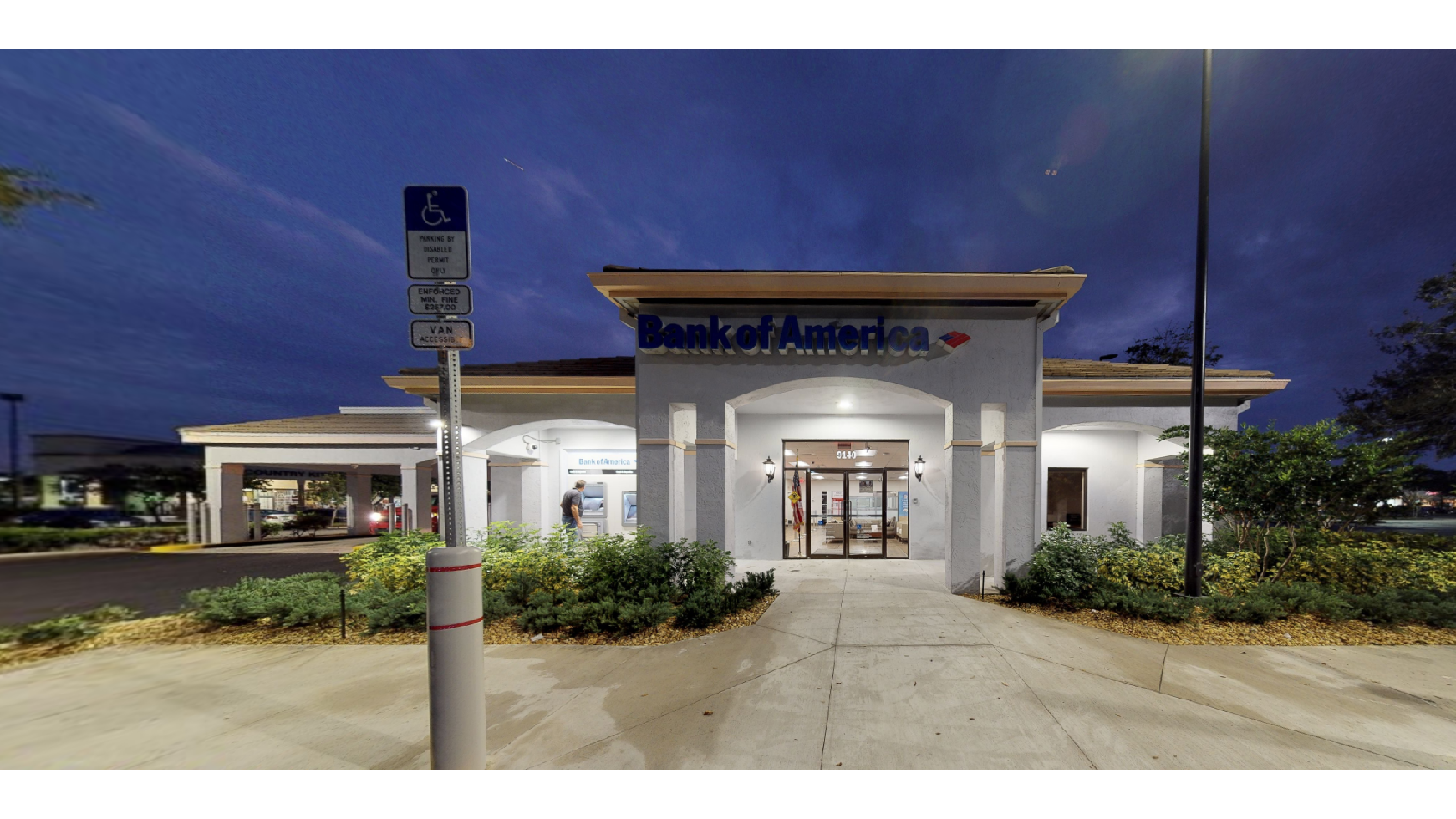 Bank of America (with Drive-thru ATM) 01
