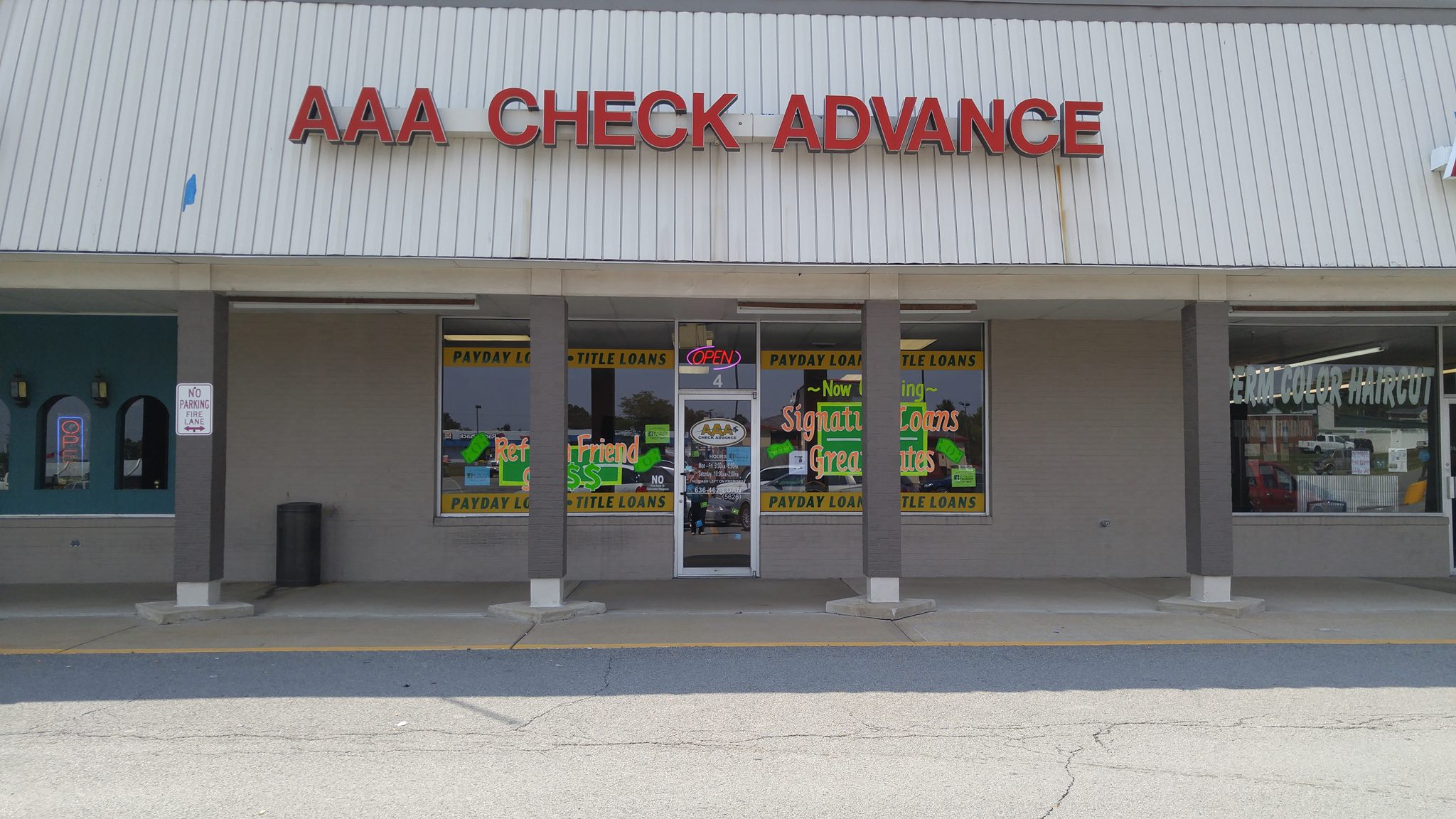 AAA Check Advance 01