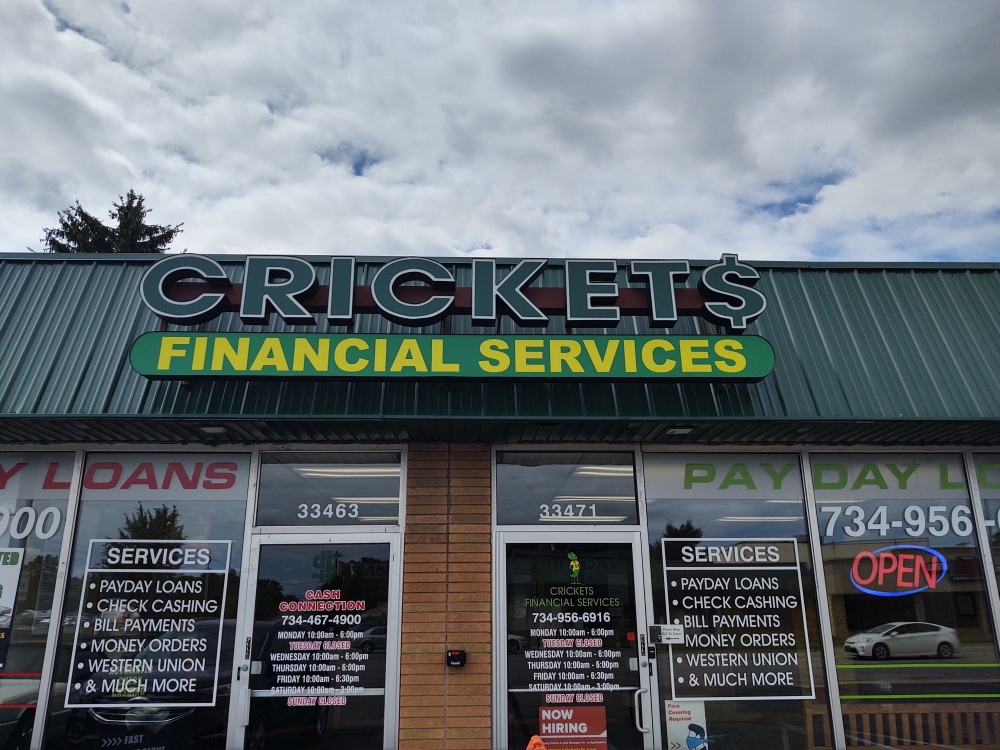 Crickets (Home of The Payday Advance ) 01