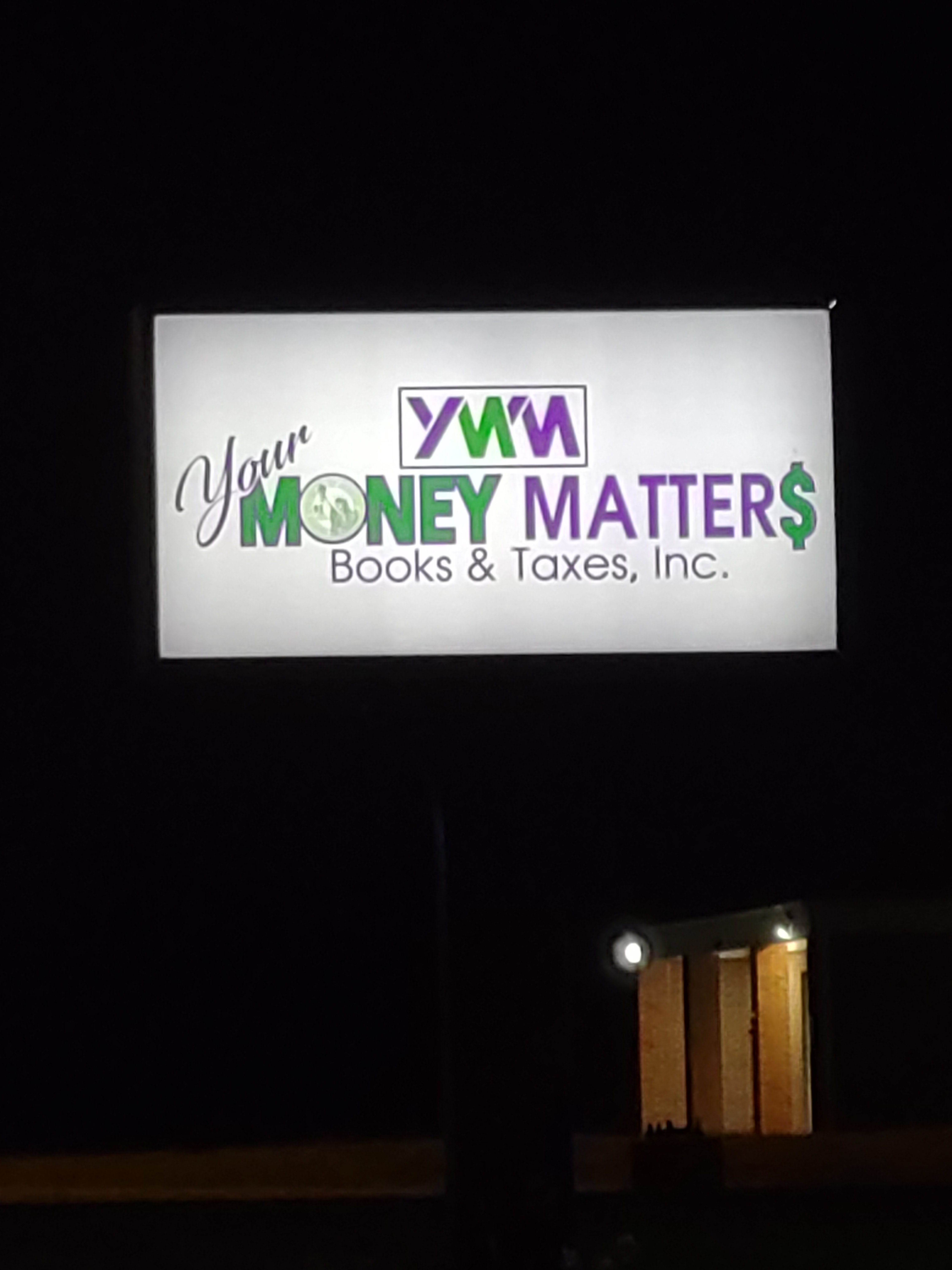 Your Money Matters Books & Taxes Inc 01
