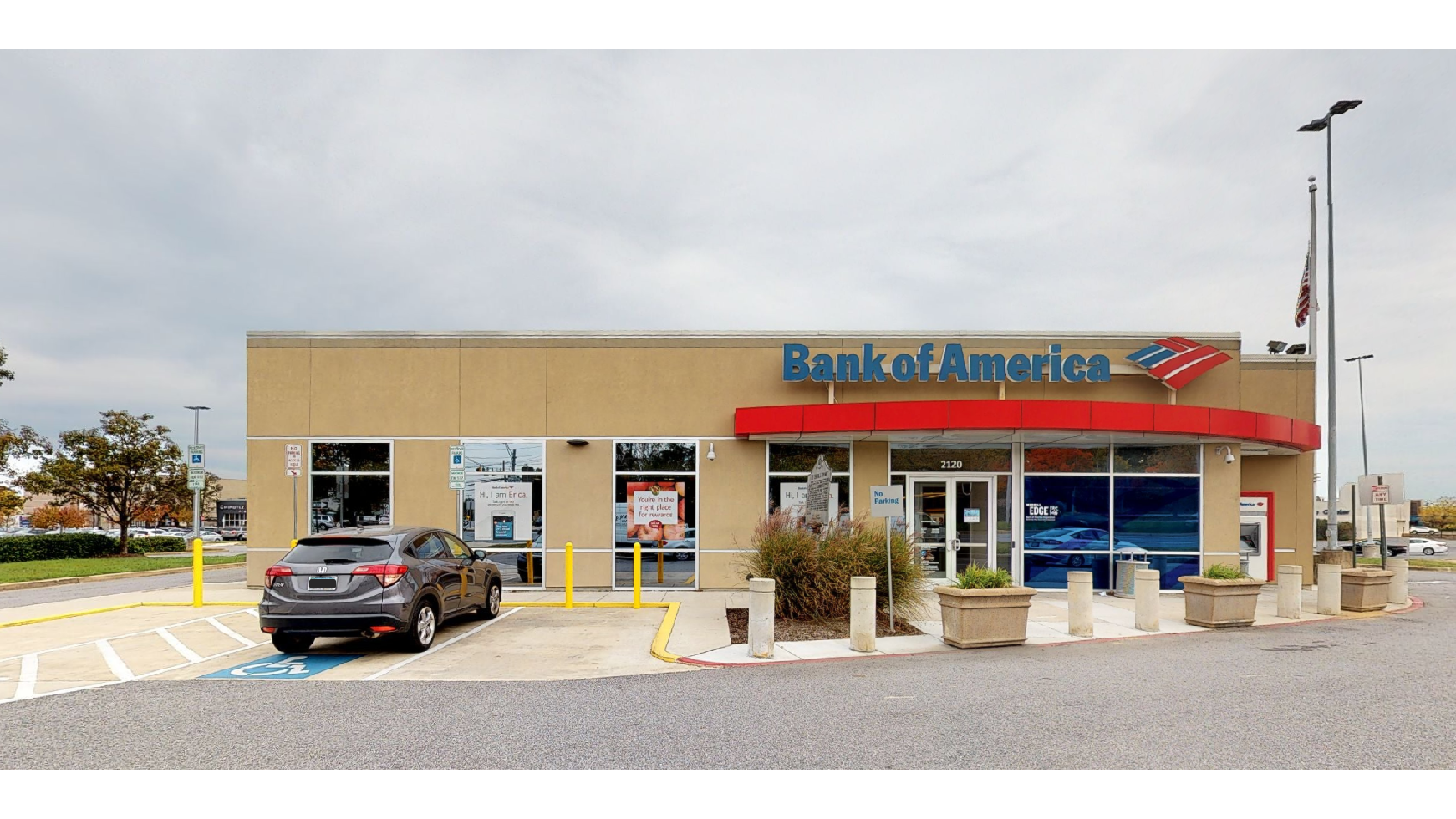 Bank of America (with Drive-thru ATM) 01
