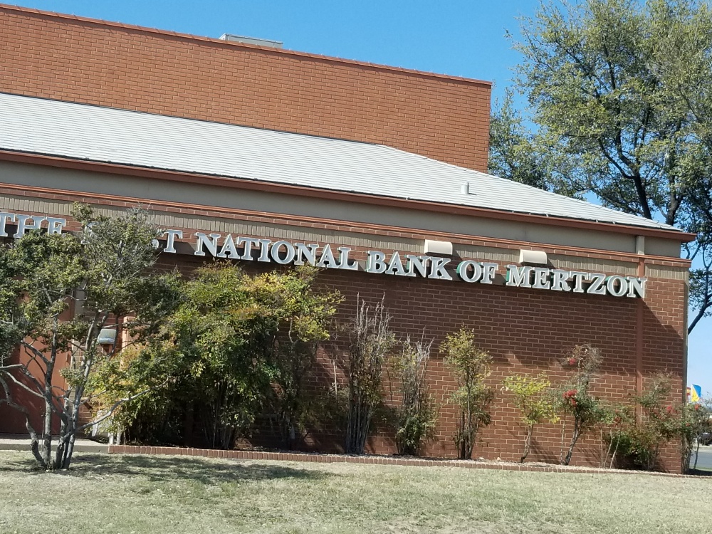 First National Bank of Mertzon 01
