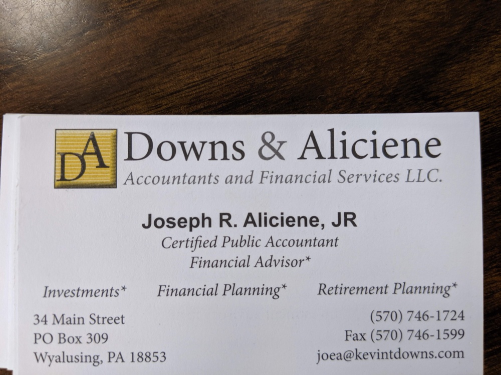 Downs & Aliciene Accountants and Financial Services 01