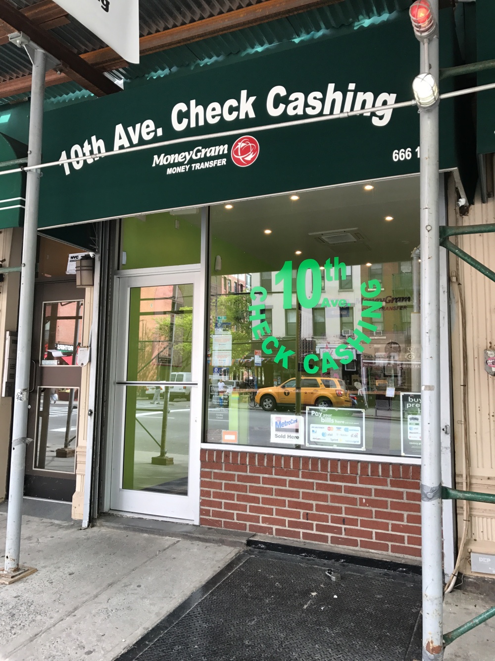 10th Avenue Check Cashing Corporation 01