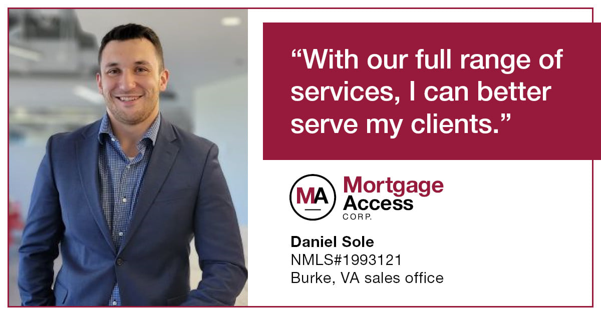 Daniel W.R. Sole - Mortgage Access Corp. 01