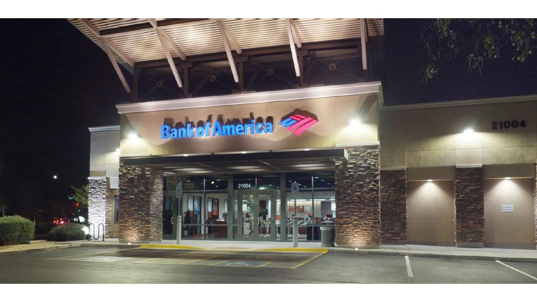 Bank of America (with Drive-thru ATM) 01