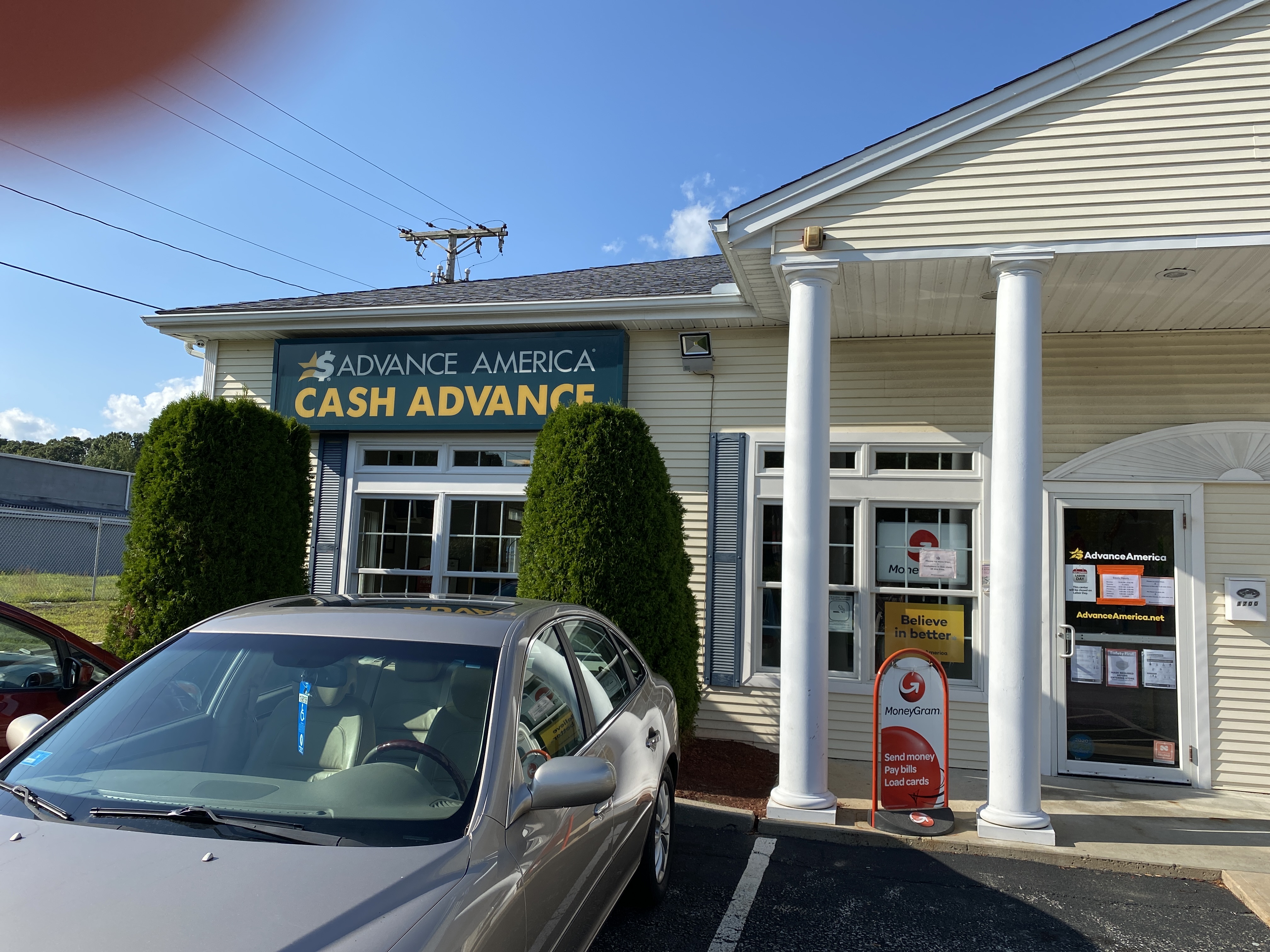 MoneyGram inside ADVANCE AMERICA - #4089 01